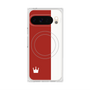 Premium Square Case with Pixelsnap［ CASEPLAY Bi-Colors Red & White ］