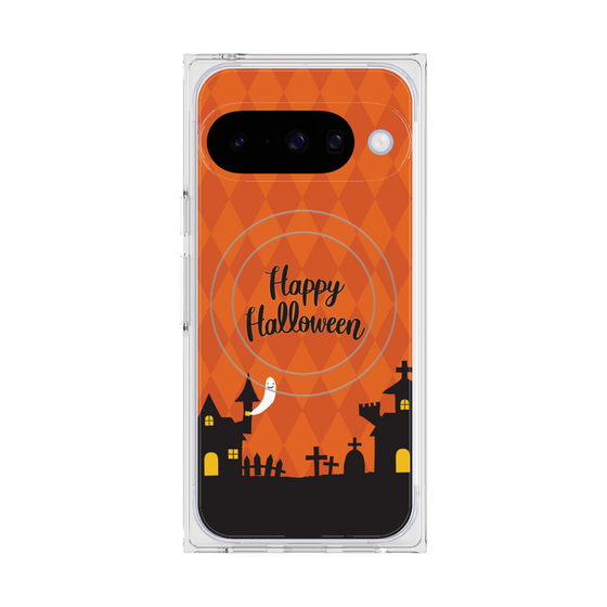 Premium Square Case with Pixelsnap［ Halloween World - Orange ］