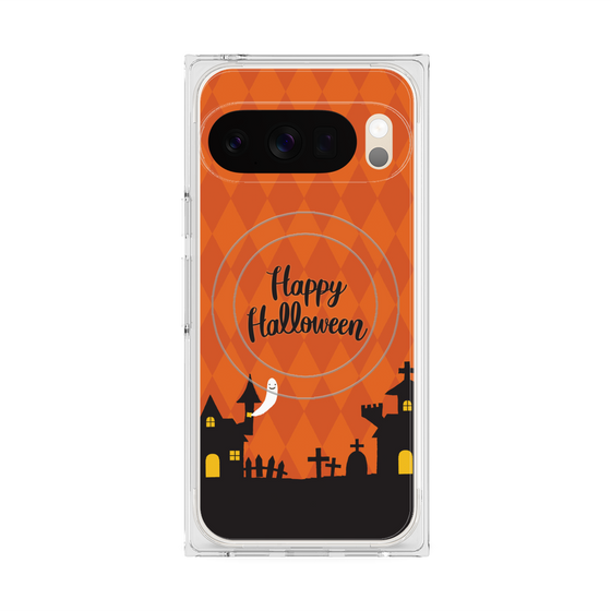 Premium Square Case with Pixelsnap［ Halloween World - Orange ］