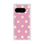 Premium Square Case with Pixelsnap［ Watercolor Dots Retro Color - Pink ］