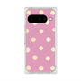 Premium Square Case with Pixelsnap［ Watercolor Dots Retro Color - Pink ］