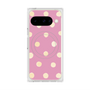 Premium Square Case with Pixelsnap［ Watercolor Dots Retro Color - Pink ］