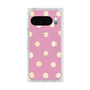 Premium Square Case with Pixelsnap［ Watercolor Dots Retro Color - Pink ］