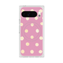Premium Square Case with Pixelsnap［ Watercolor Dots Retro Color - Pink ］