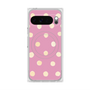 Premium Square Case with Pixelsnap［ Watercolor Dots Retro Color - Pink ］