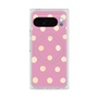 Premium Square Case with Pixelsnap［ Watercolor Dots Retro Color - Pink ］