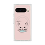 Premium Square Case with Pixelsnap［ Very Greedy Cat - Pink ］