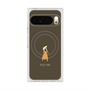 Premium Square Case with Pixelsnap［ Never Mind - Brown ］