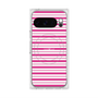 Premium Square Case with Pixelsnap［ Small Border - Pink ］