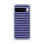 Premium Square Case with Pixelsnap［ Middle Border - Blue ］