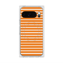 Premium Square Case with Pixelsnap［ Middle Border - Orange ］