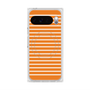 Premium Square Case with Pixelsnap［ Middle Border - Orange ］