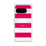 Premium Square Case with Pixelsnap［ Big Border - Pink ］