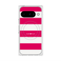 Premium Square Case with Pixelsnap［ Big Border - Pink ］