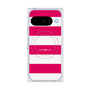 Premium Square Case with Pixelsnap［ Big Border - Pink ］