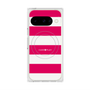 Premium Square Case with Pixelsnap［ Big Border - Pink ］