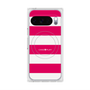 Premium Square Case with Pixelsnap［ Big Border - Pink ］