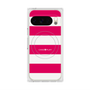 Premium Square Case with Pixelsnap［ Big Border - Pink ］