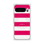 Premium Square Case with Pixelsnap［ Big Border - Pink ］