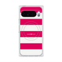 Premium Square Case with Pixelsnap［ Big Border - Pink ］