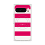 Premium Square Case with Pixelsnap［ Big Border - Pink ］