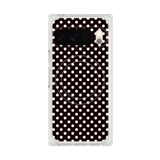 Premium Square Case with Pixelsnap［ Small Dot - Black ］
