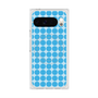 Premium Square Case with Pixelsnap［ Big Dot - Blue ］