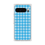 Premium Square Case with Pixelsnap［ Big Dot - Blue ］