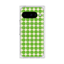 Premium Square Case with Pixelsnap［ Big Dot - Green ］