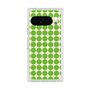 Premium Square Case with Pixelsnap［ Big Dot - Green ］