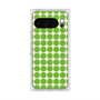 Premium Square Case with Pixelsnap［ Big Dot - Green ］