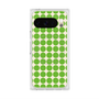 Premium Square Case with Pixelsnap［ Big Dot - Green ］