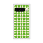 Premium Square Case with Pixelsnap［ Big Dot - Green ］