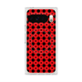 Premium Square Case with Pixelsnap［ Shower Dot - Red ］