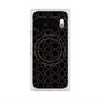 Premium Square Case with Pixelsnap［ Dot Circle - Black ］