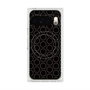 Premium Square Case with Pixelsnap［ Dot Circle - Black ］