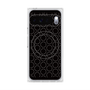 Premium Square Case with Pixelsnap［ Dot Circle - Black ］