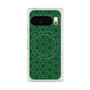 Premium Square Case with Pixelsnap［ Dot Circle - Green ］