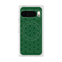 Premium Square Case with Pixelsnap［ Dot Circle - Green ］