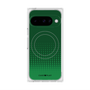 Premium Square Case with Pixelsnap［ Dot Gradation - Green ］