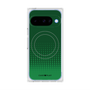 Premium Square Case with Pixelsnap［ Dot Gradation - Green ］