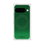 Premium Square Case with Pixelsnap［ Dot Gradation - Green ］