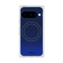 Premium Square Case with Pixelsnap［ Dot Gradation - Blue ］