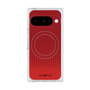 Premium Square Case with Pixelsnap［ Dot Gradation - Red ］