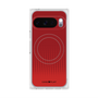 Premium Square Case with Pixelsnap［ Dot Gradation - Red ］