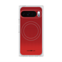 Premium Square Case with Pixelsnap［ Dot Gradation - Red ］