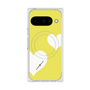 Premium Square Case with Pixelsnap［ Two Hearts - Yellow ］