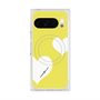 Premium Square Case with Pixelsnap［ Two Hearts - Yellow ］