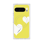 Premium Square Case with Pixelsnap［ Two Hearts - Yellow ］