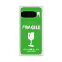 Premium Square Case with Pixelsnap［ FRAGILE - Green ］